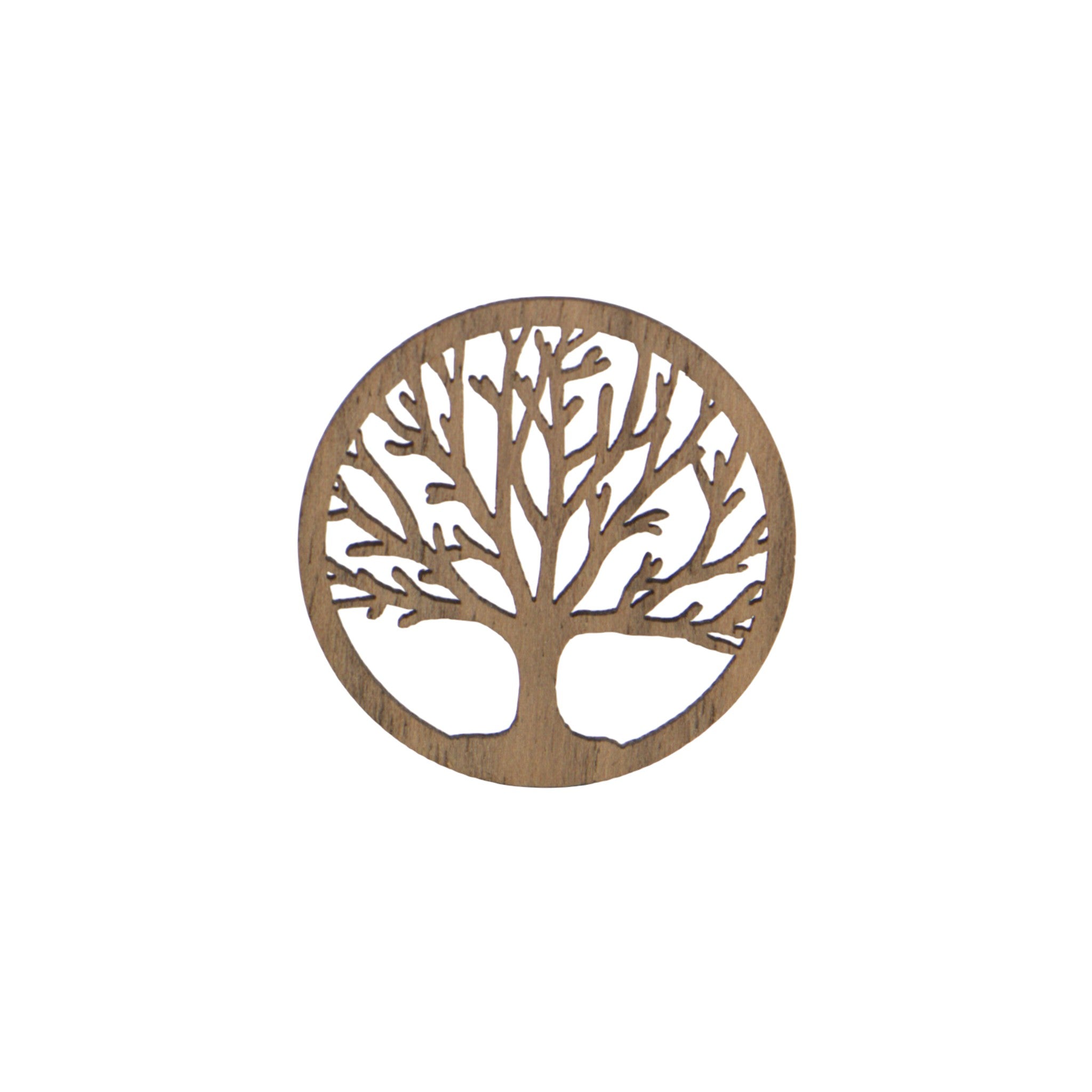 Coin mit Holzeinlage árbol de la vida