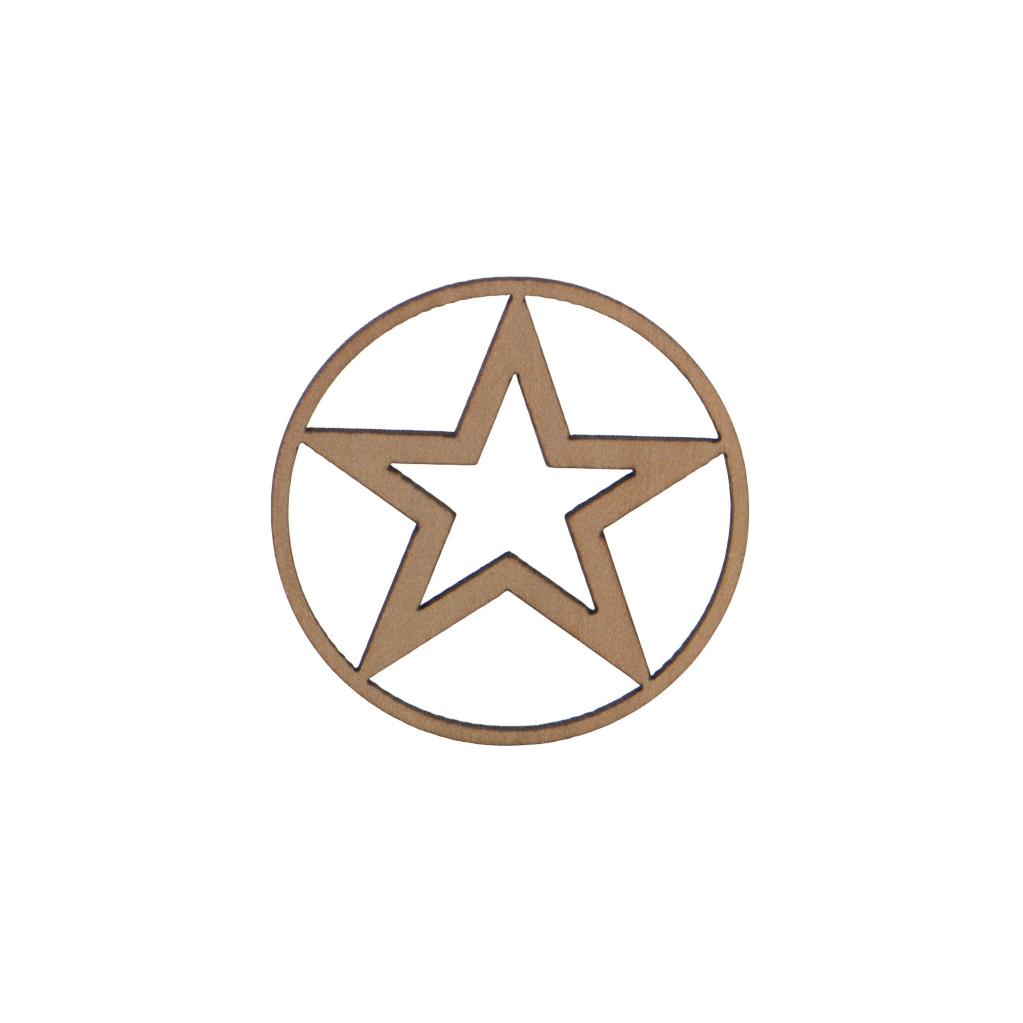 Coin mit Holzeinlage estrella