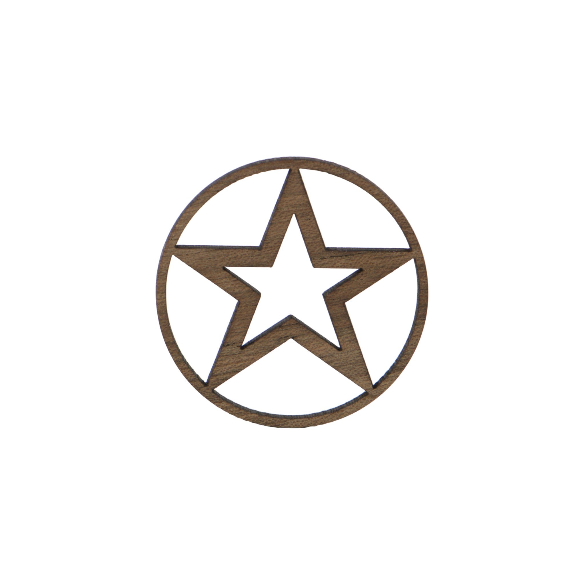 Coin mit Holzeinlage estrella