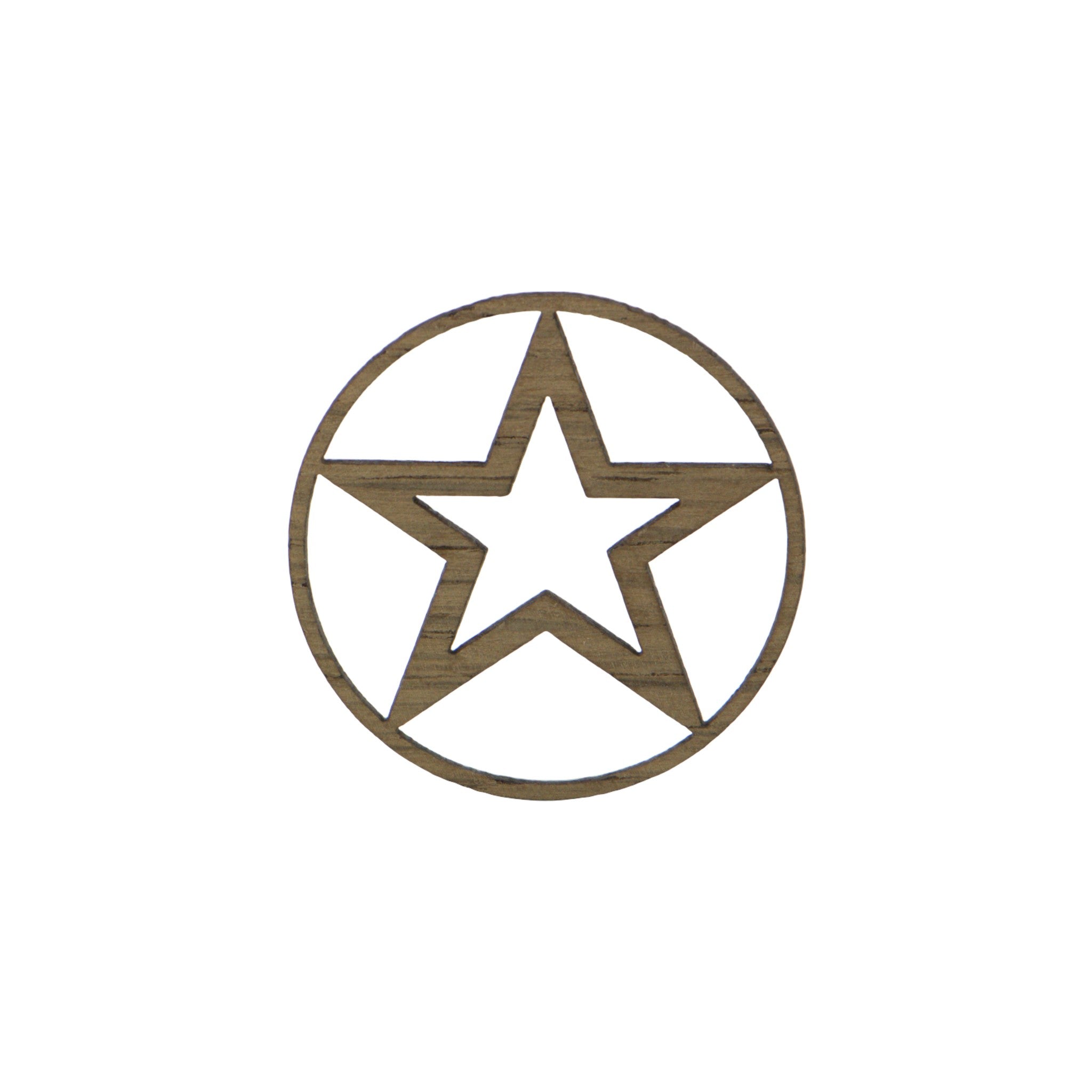 Coin mit Holzeinlage estrella