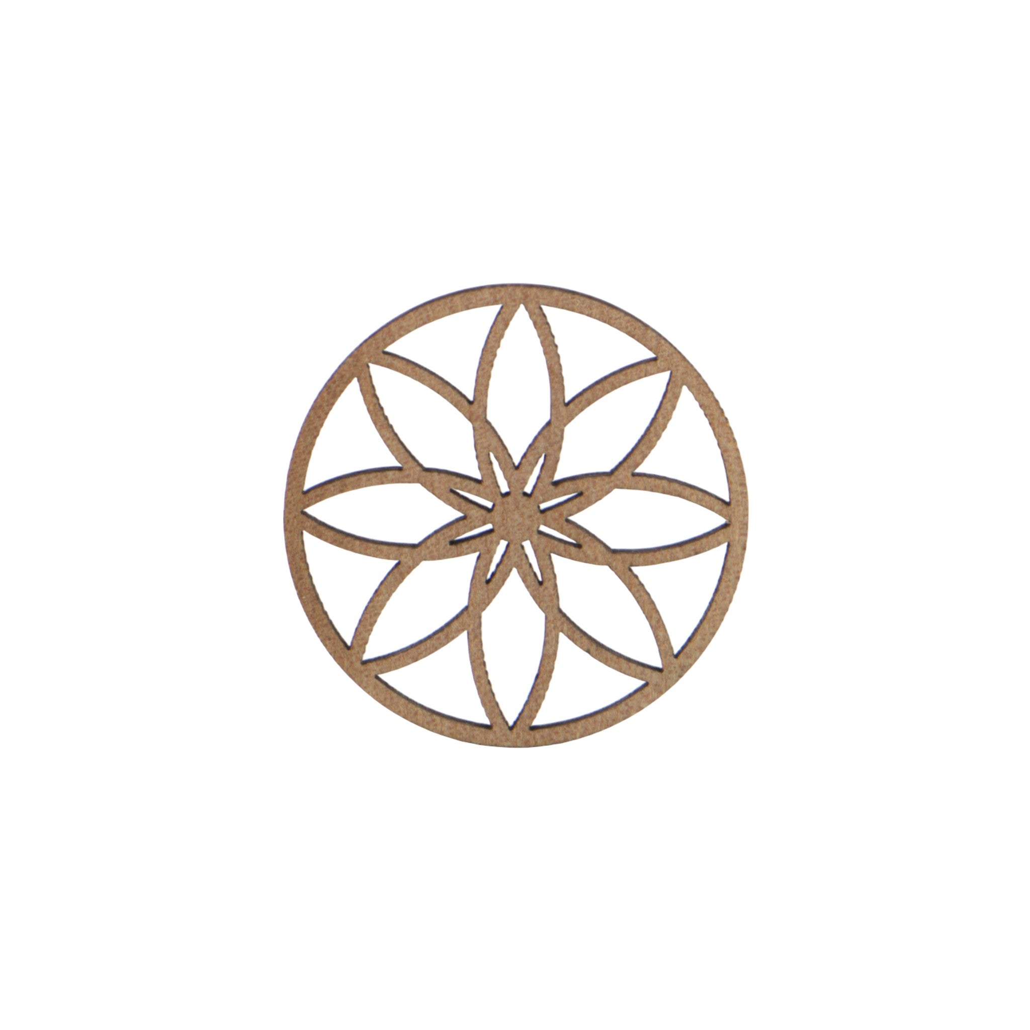 Coin mit Holzeinlage flor