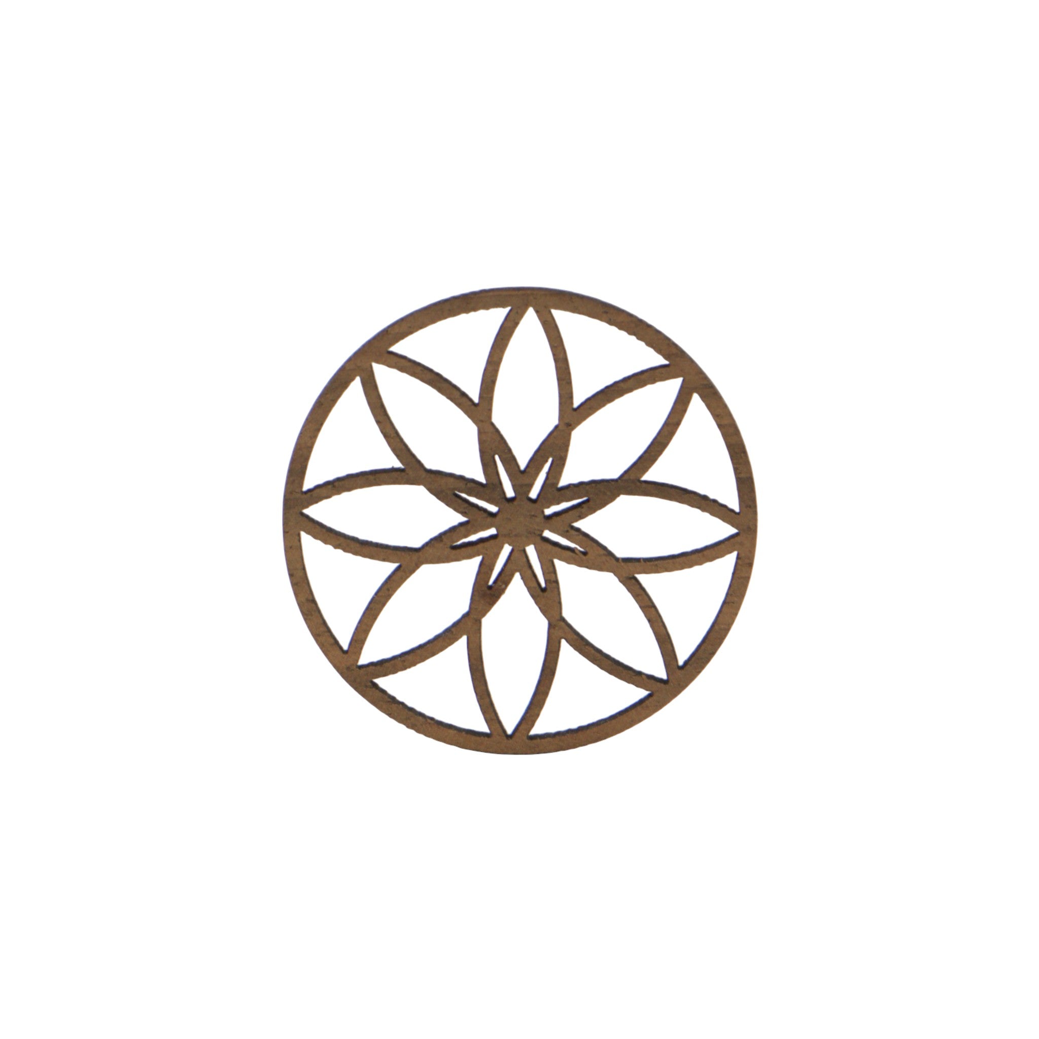 Coin mit Holzeinlage flor