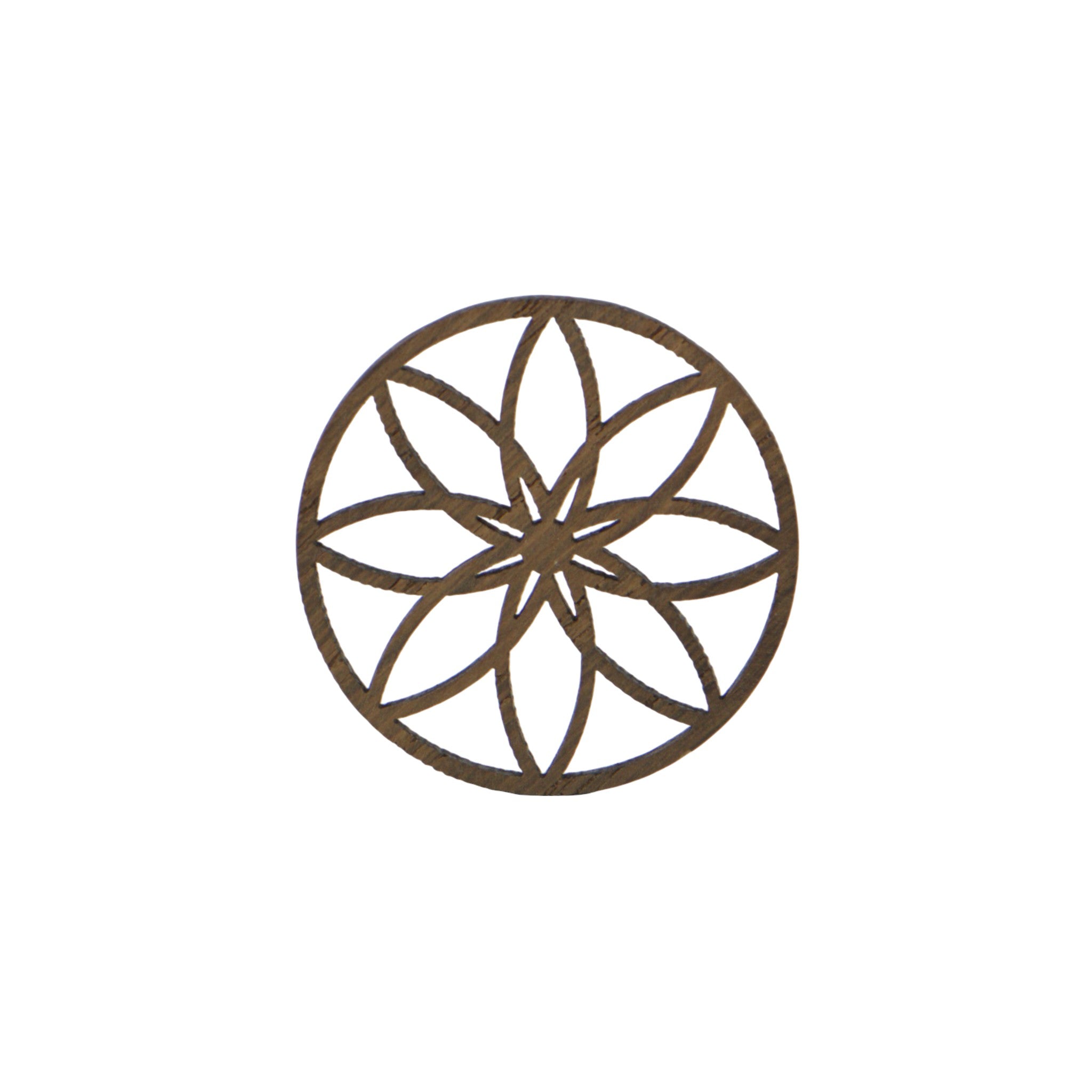 Coin mit Holzeinlage flor