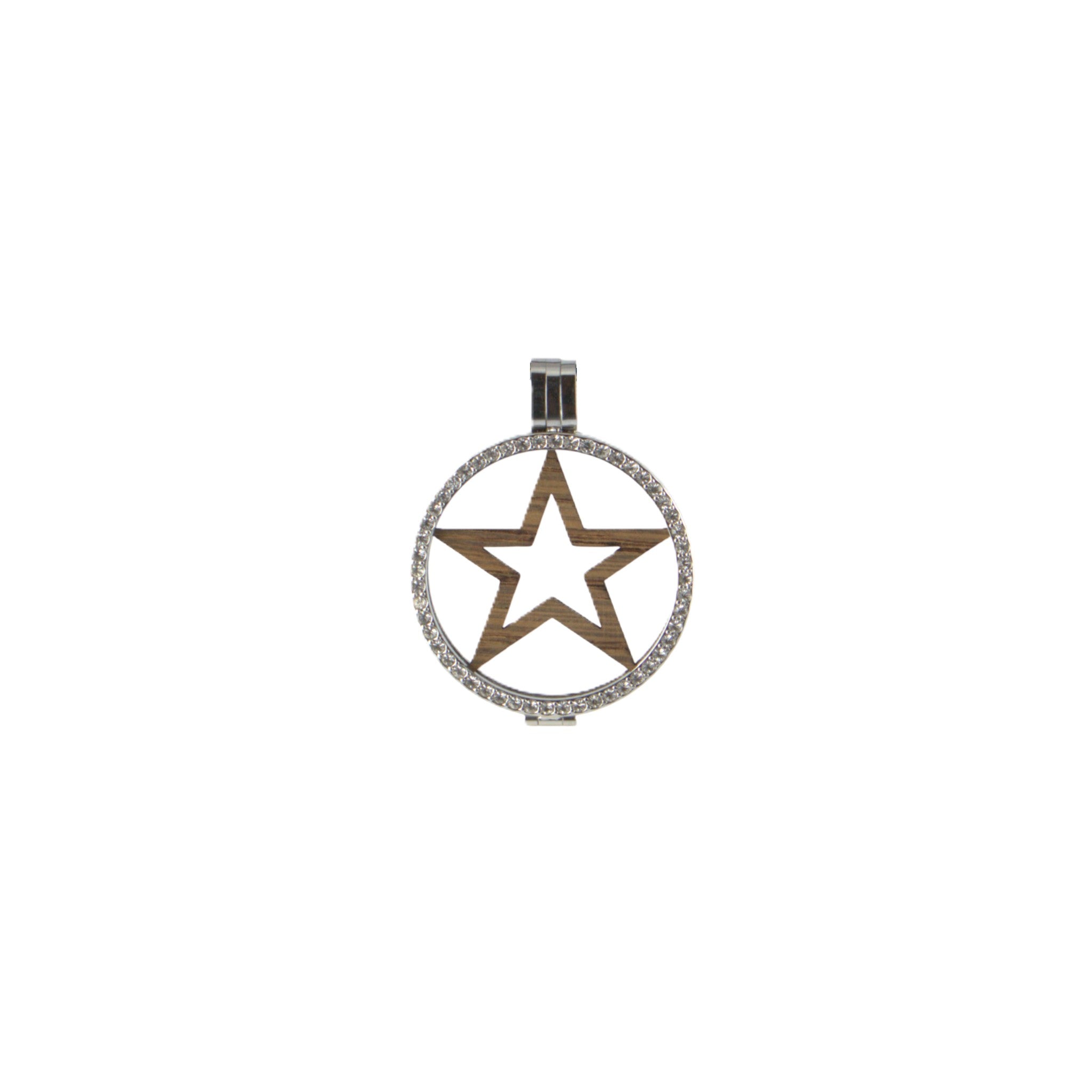 Coin mit Holzeinlage estrella