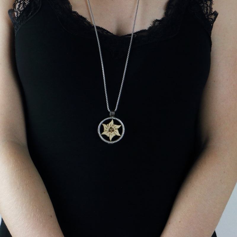 Coin mit Holzeinlage árbol de la vida