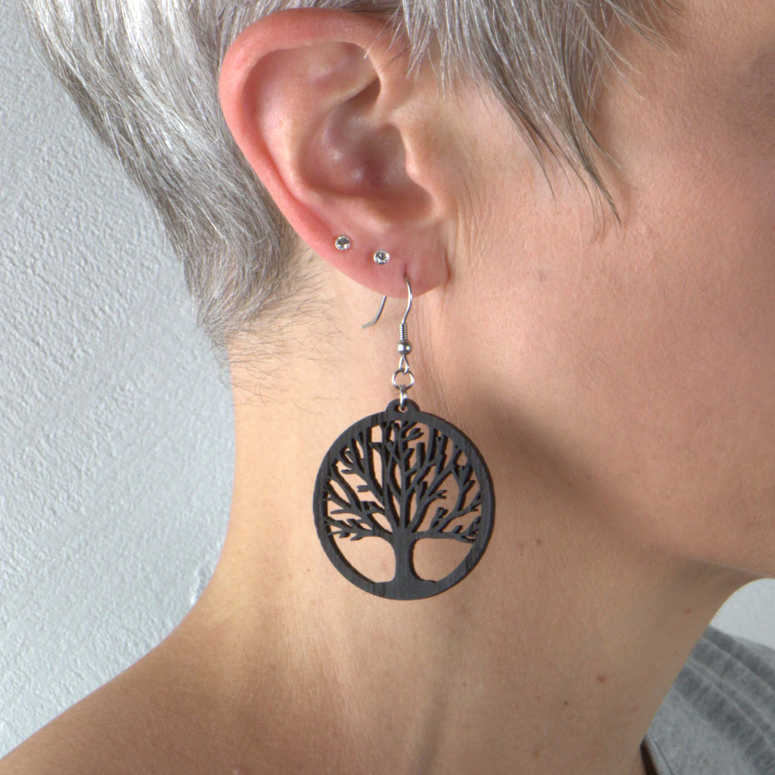 Ohrhänger Árbol de la vida