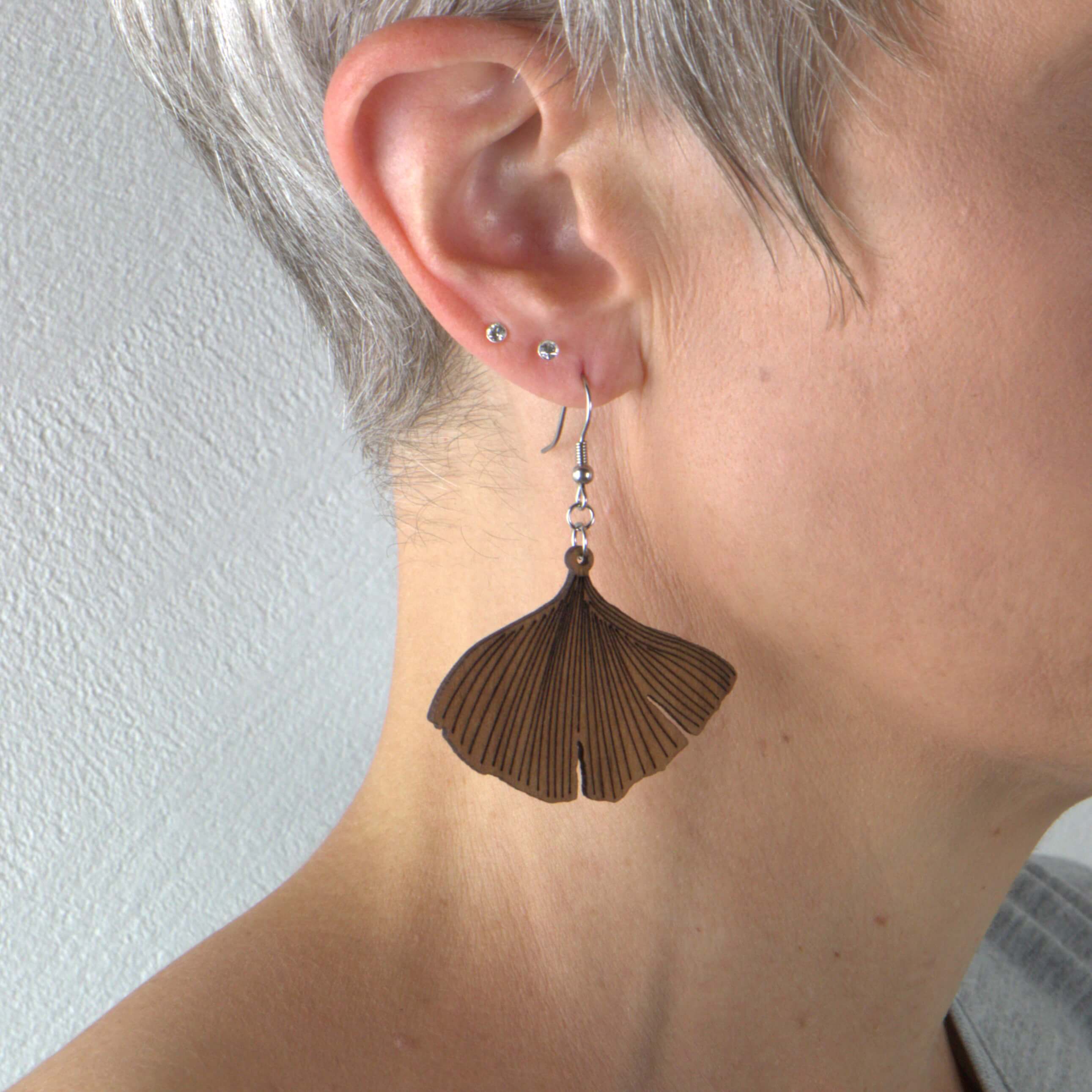 Ohrhänger ginkgo