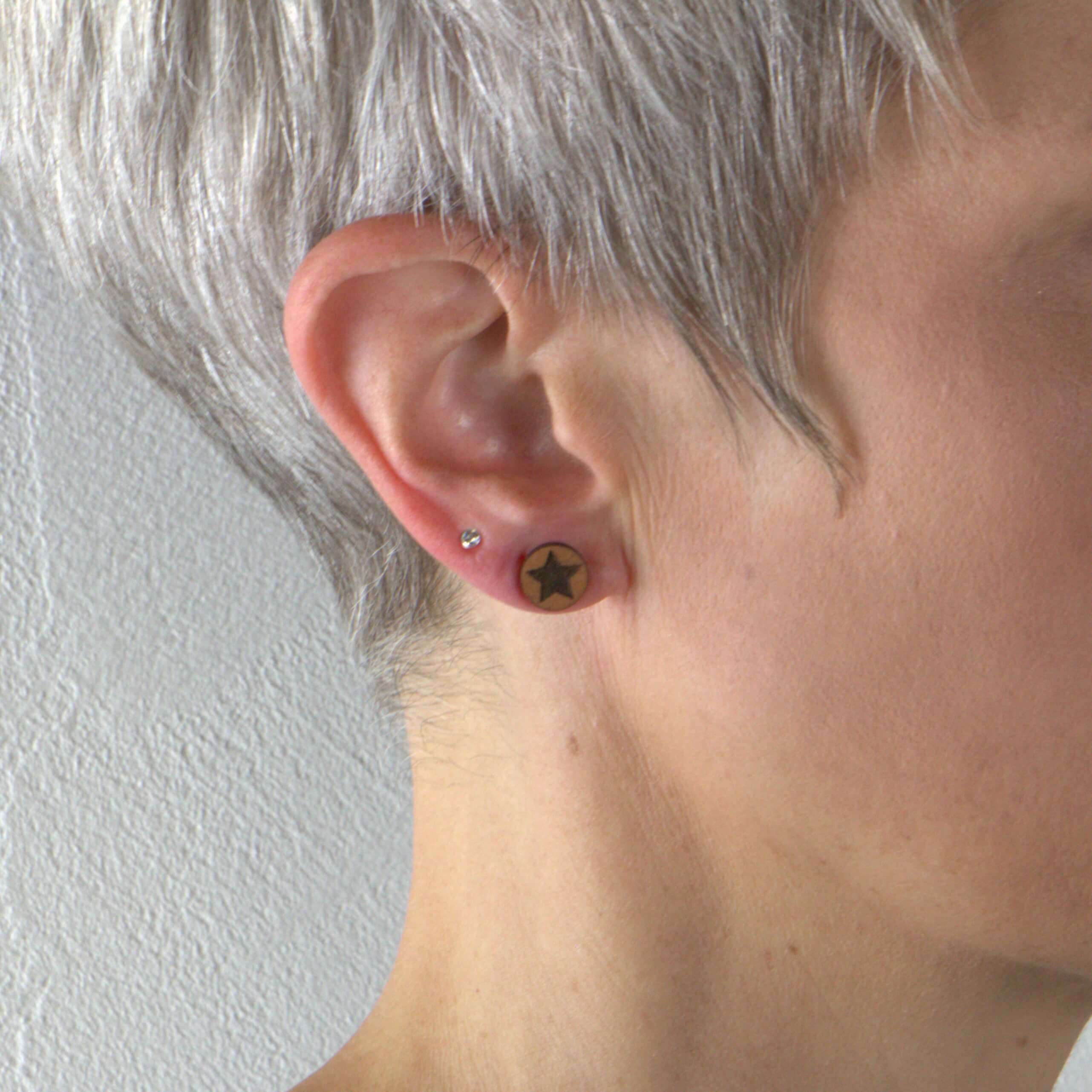 Ohrstecker estrella