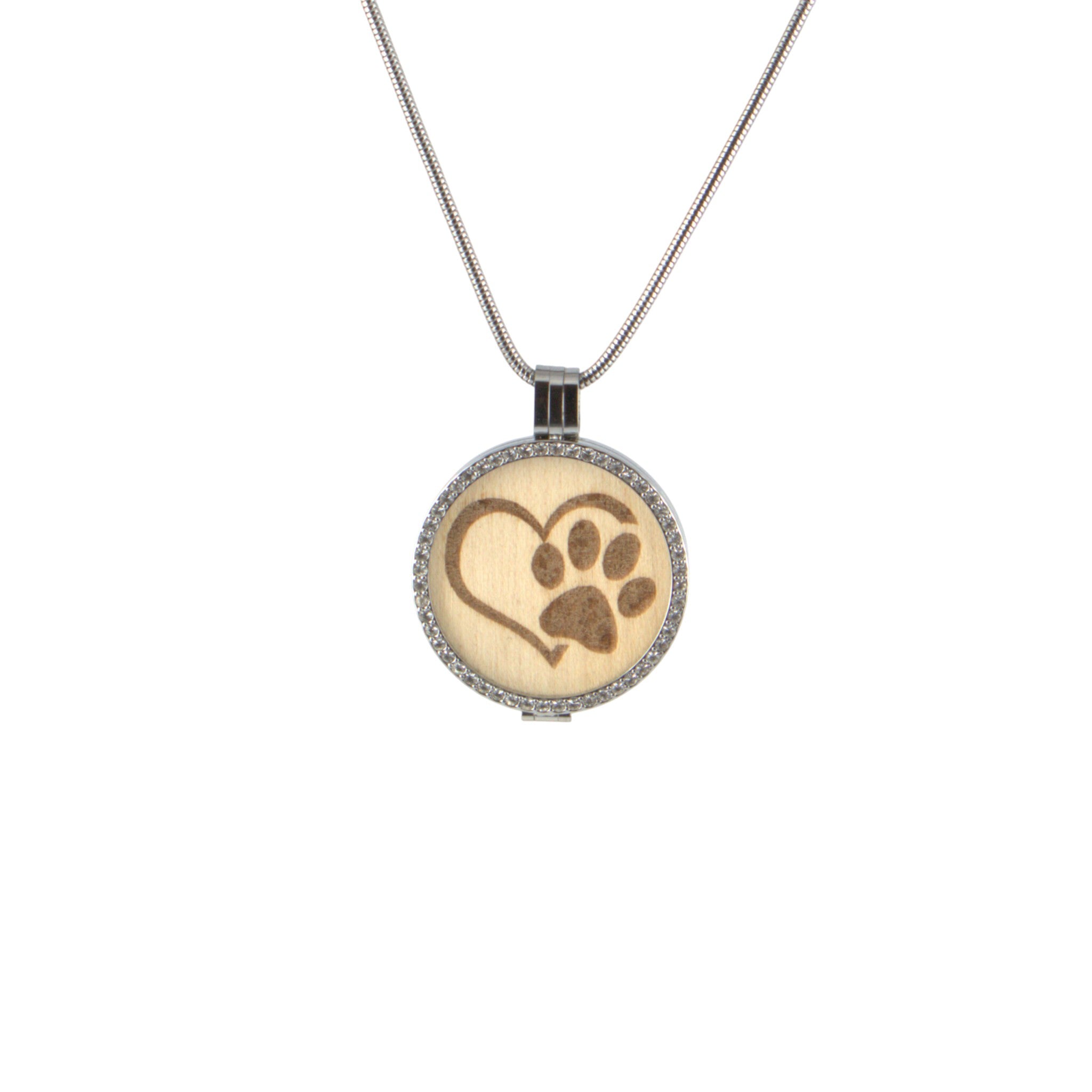 Coin mit Holzeinlage pata de perro