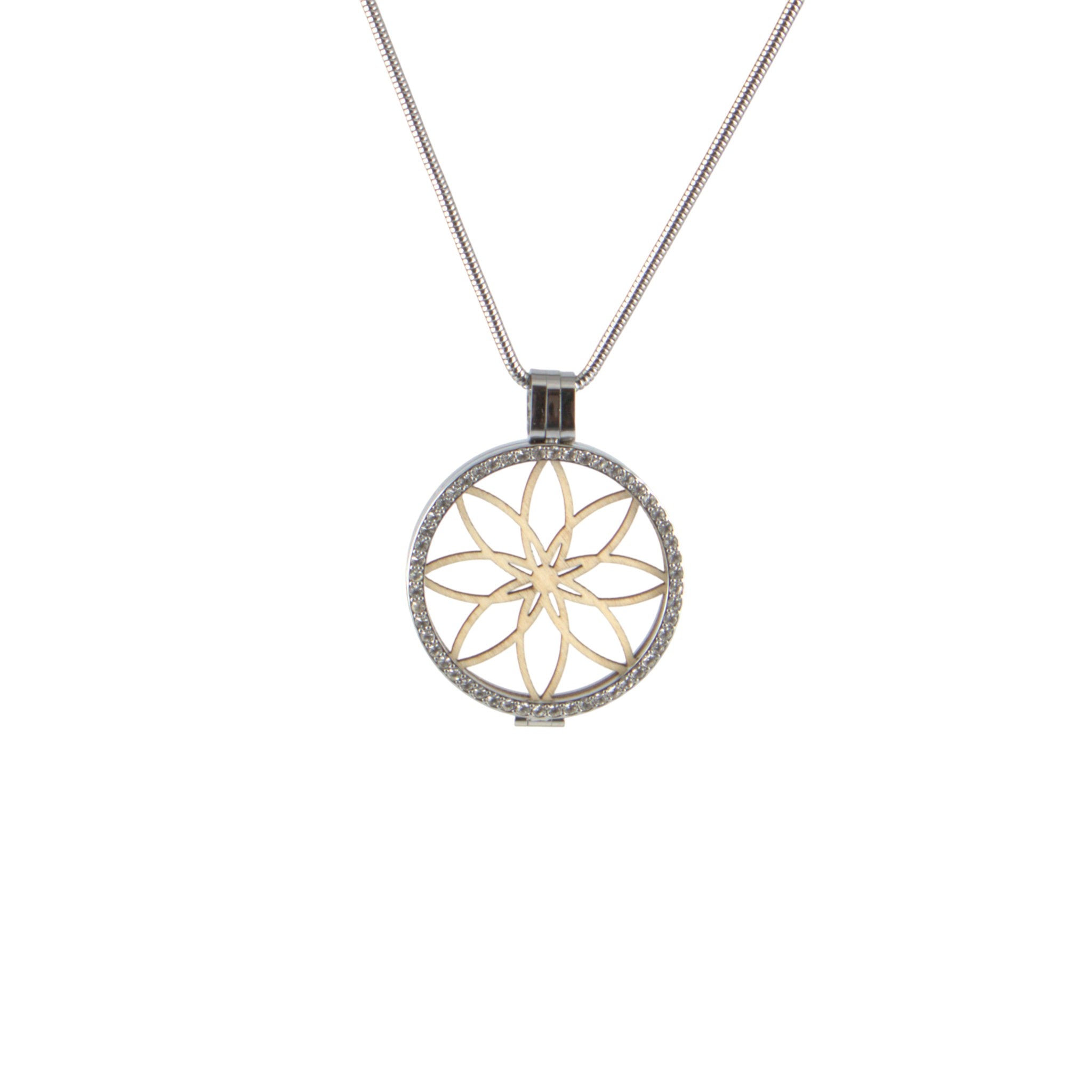 Coin mit Holzeinlage flor
