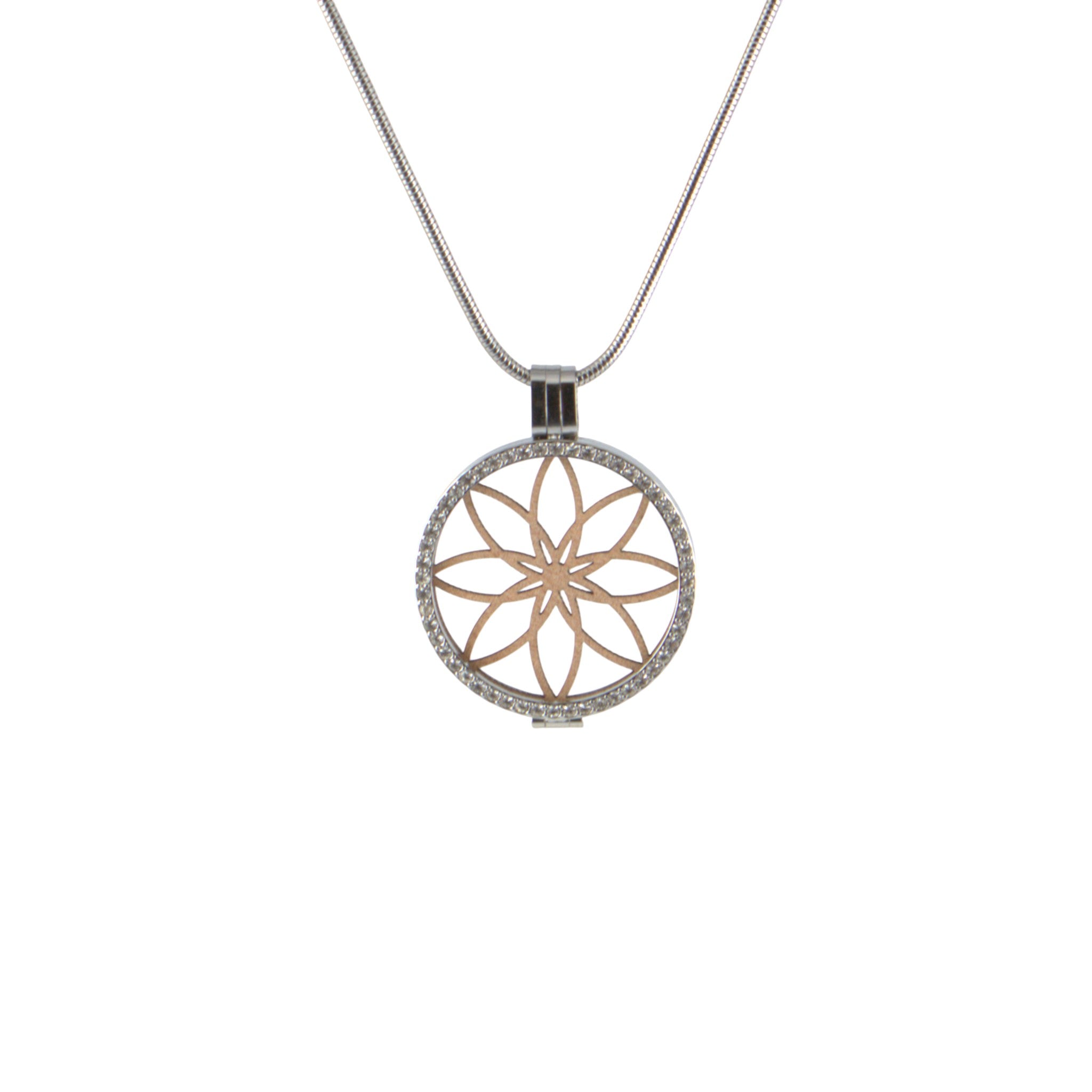 Coin mit Holzeinlage flor