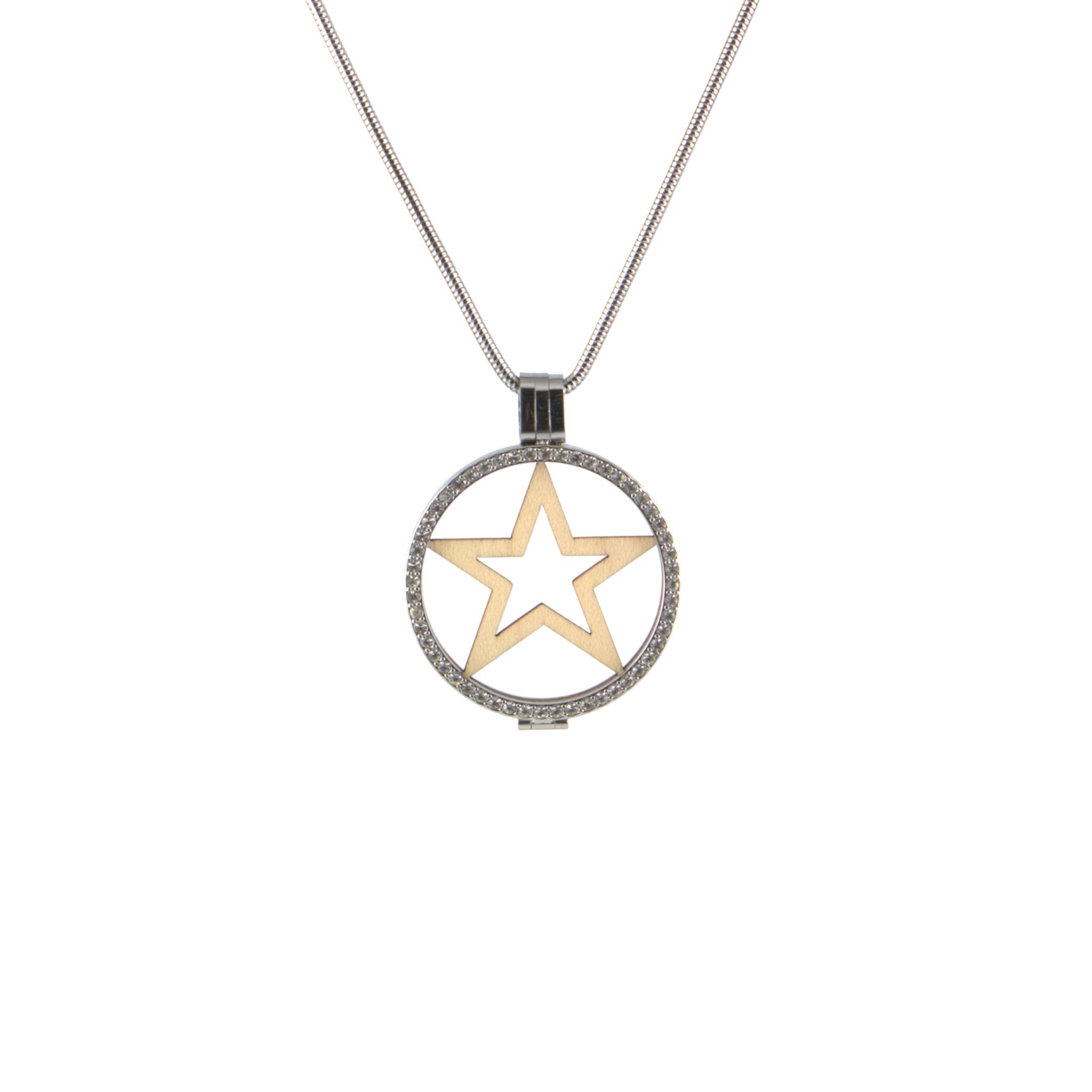 Coin mit Holzeinlage estrella