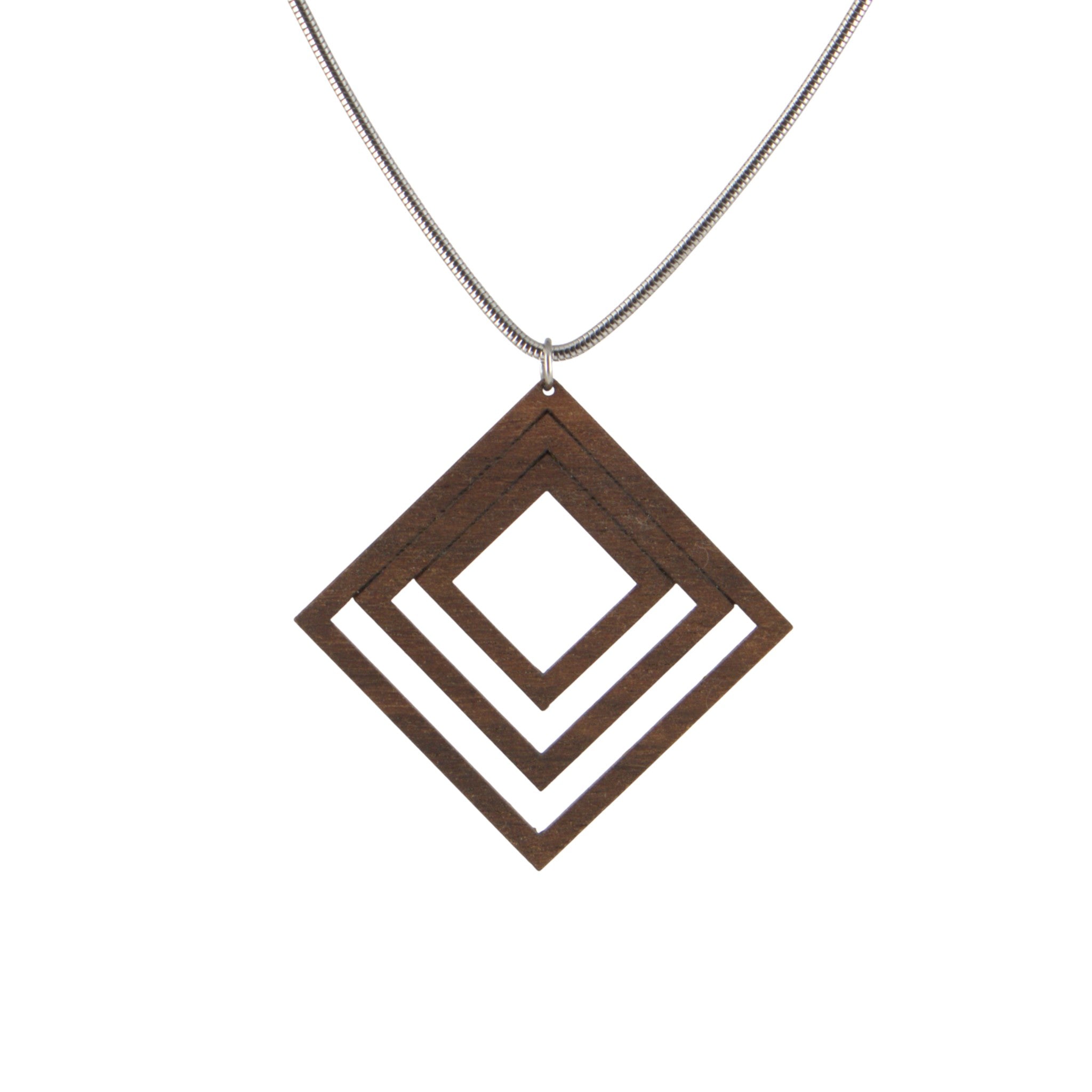 Halskette cuadrados