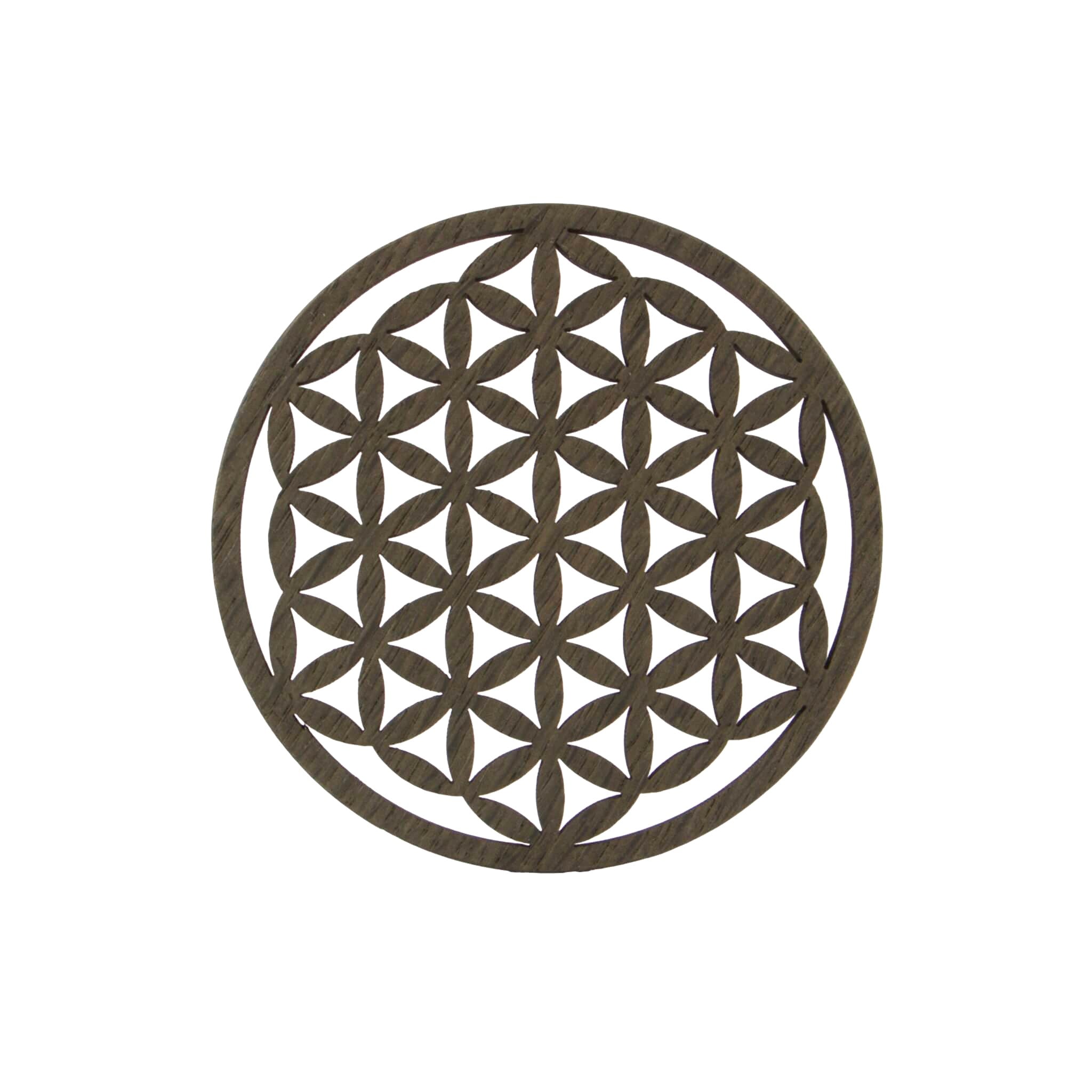 Glasuntersetzer flor de la vida