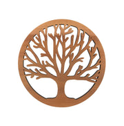 Holzuntersetzer árbol de la vida
