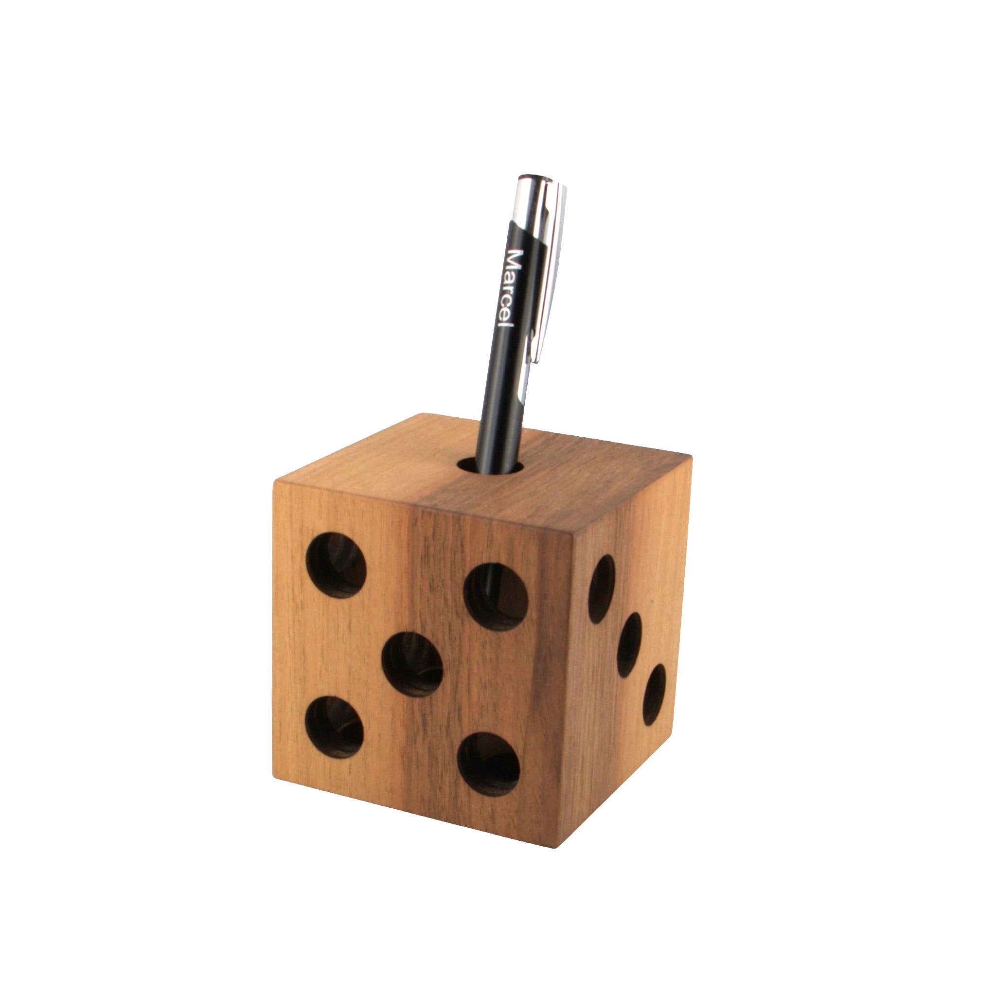 Würfel Stifthalter