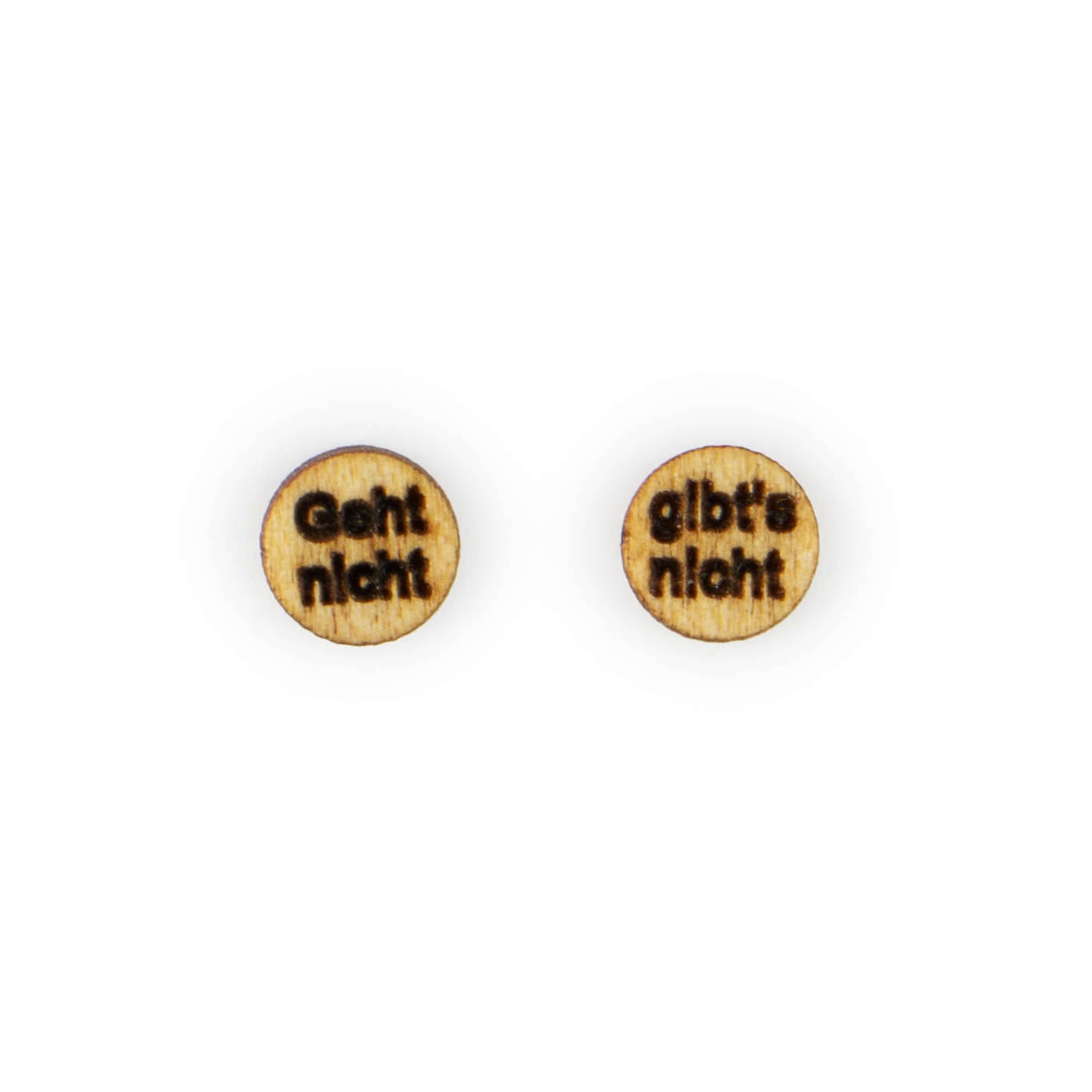 Ohrstecker Geht nicht/ Gibt's nicht